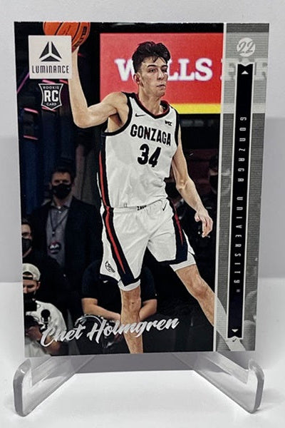2022 Panini Chronicles Luminance RC Chet Holmgren Gonzaga #26 Variation
