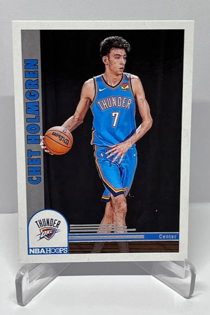 2022-23 Panini Hoops Tribute Chet Holmgren OKC Thunder #282
