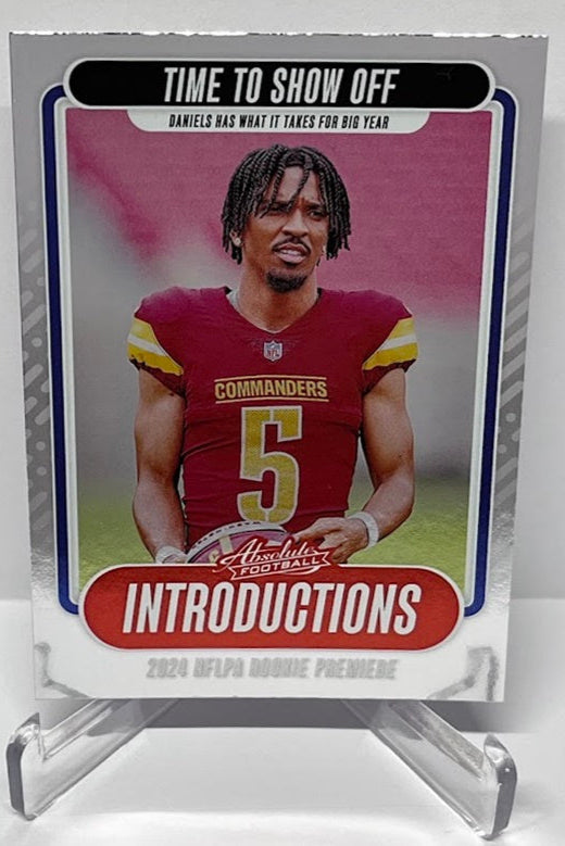 2024 Panini Absolute Introductions Jayden Daniels Commanders #I-JDS *3