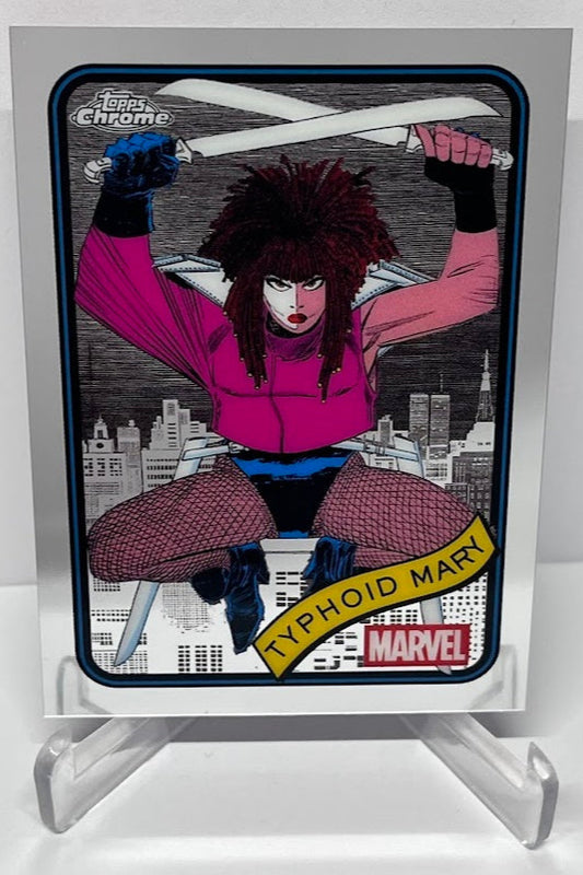 2025 Topps Chrome Marvel Typhoid-Mary #123 *7