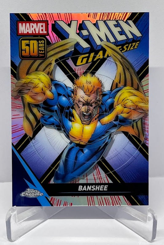 2025 Topps Chrome Marvel 50 Years X-Men Giant Size Banshee #6 *7