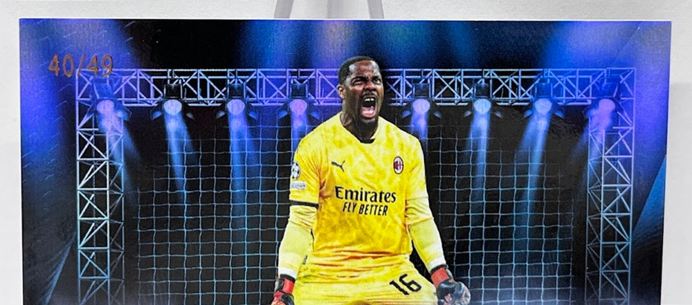 2024-25 Topps Showtime Showstopper Mike Maignan AC Milan 40/49 *5