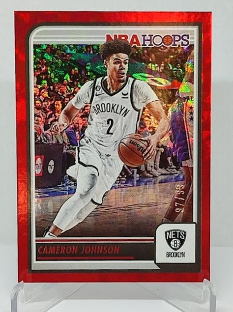 2023-24 Panini Hoops Hyper Red Cameron Johnson Nets 97/99 #57