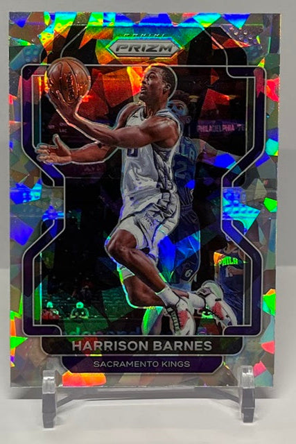 2021-22 Panini Prizm Cracked Ice Harrison Barnes Kings #64