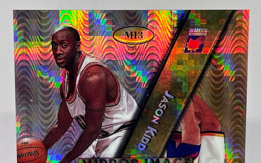 1997-98 Bowman's Best Mirror Image Atomic Refractor Allen Iverson Jason Kidd M13
