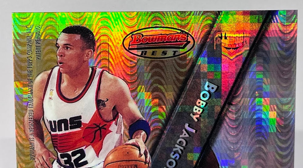 1997-98 Bowman's Best Mirror Image Atomic Refractor Allen Iverson Jason Kidd M13