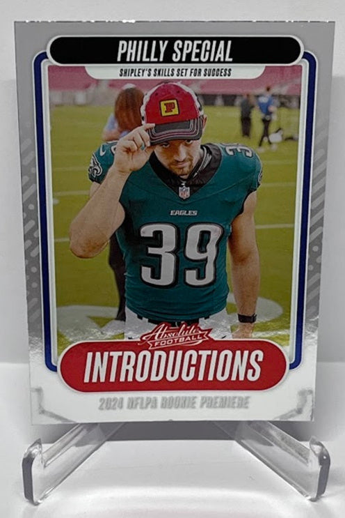 2024 Panini Absolute Introductions Will Shipley Philadelphia Eagles #I-WSY *3