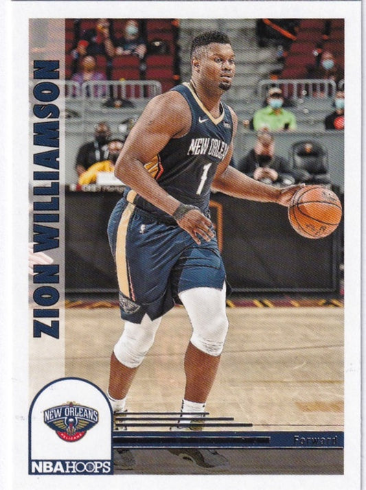 2022-23 Panini Hoops Tribute Zion Williamson Pelicans #296