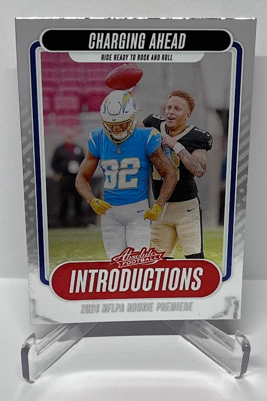 2024 Panini Absolute Introductions Brenden Rice Los Angeles Chargers #I-BRE *3