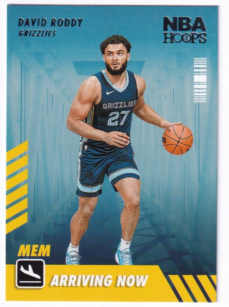2022-23 Panini Hoops Arriving Now David Roddy Grizzlies #23