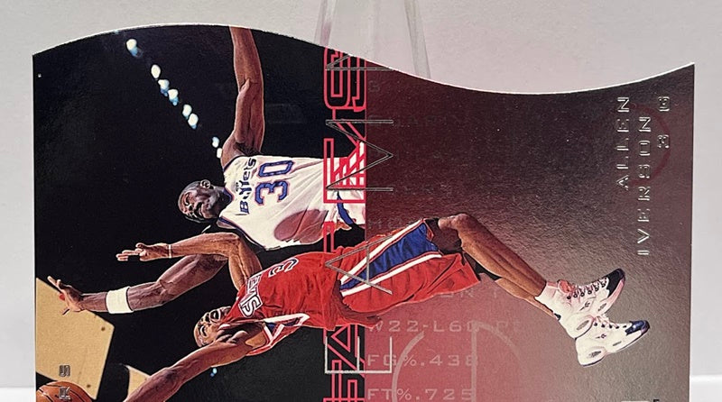 1997 Upper Deck Team Mates Die-Cut Allen Iverson 76ers #T39