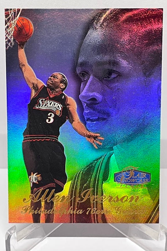 1997-98 Flair Showtime Allen Iverson Philadelphia 76ers