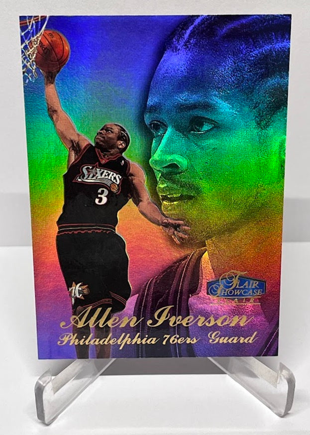 1997-98 Flair Showtime Allen Iverson Philadelphia 76ers