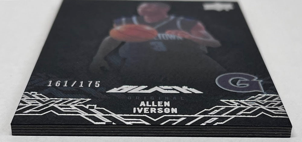 2013 Upper Deck Black Allen Iverson Georgetown Hoyas 161/175 #30
