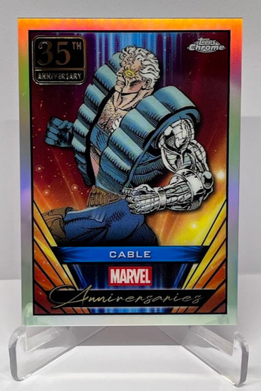 2025 Topps Chrome Marvel 35th Anniversary Cable #23 *7