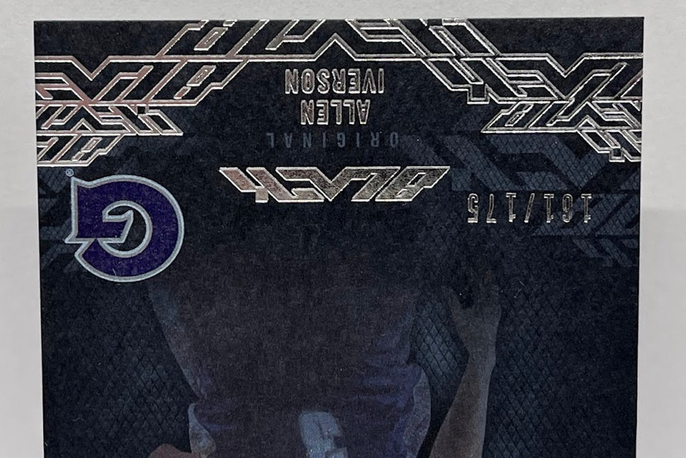 2013 Upper Deck Black Allen Iverson Georgetown Hoyas 161/175 #30