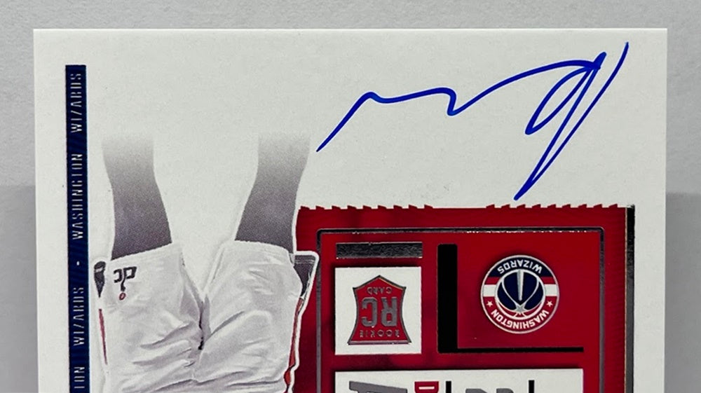 2020-21 Panini Contenders AU on Card RC Deni Avdija Washington #137