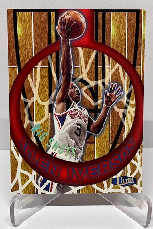 1997-98 Fleer Ultra Big Shots Allen Iverson Philadelphia 76ers #2