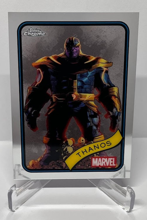 2025 Topps Chrome Marvel Thanos #158 *7