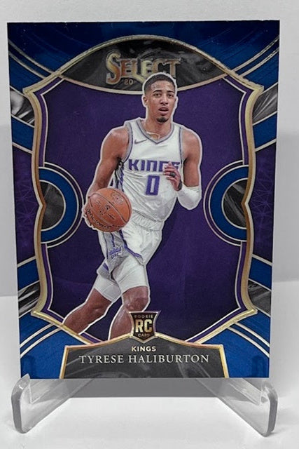 2020-21 Panini Select RC Tyrese Haliburton Sacramento Kings #72