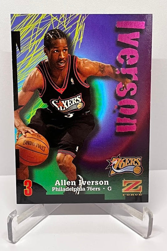 1998 Skybox Z Force Allen Iverson Philadelphia 76ers #150
