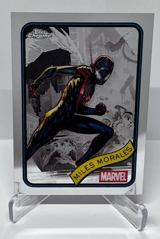 2025 Topps Chrome Marvel Miles Morales #176 *7