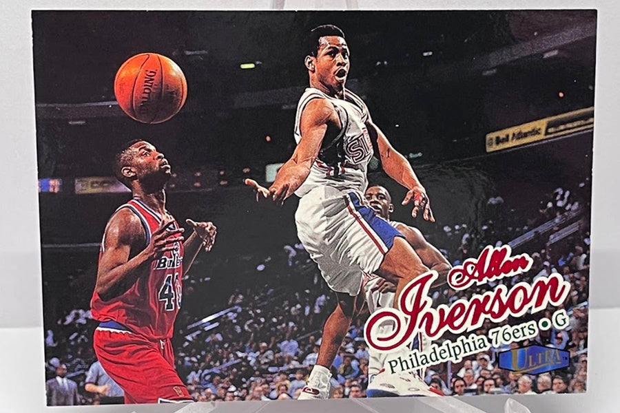 1997-98 Fleer Ultra Allen Iverson Philadelphia 76ers #107