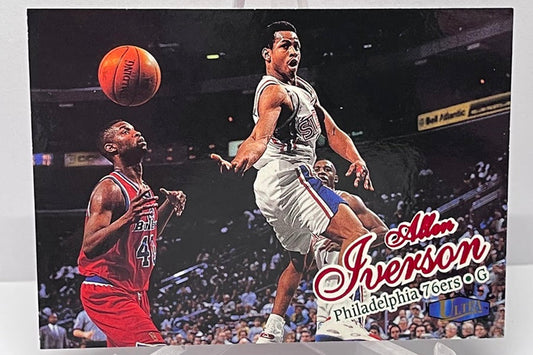 1997-98 Fleer Ultra Allen Iverson Philadelphia 76ers #107