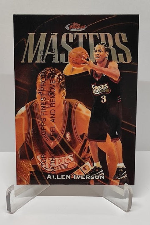 1998 Topps Finest Masters Allen Iverson Philadelphia 76ers #183