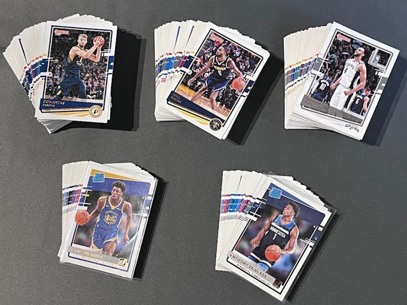 250 Card Lot 2020-21 Panini Donruss NBA 200 Base & 50 RC Cards Complete Set