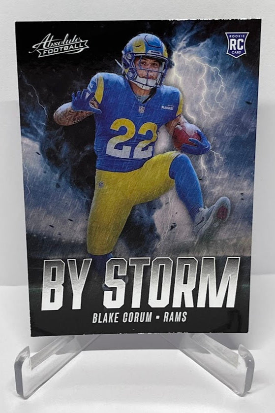2024 Panini Absolute By Storm RC Blake Corum Los Angeles Rams *3