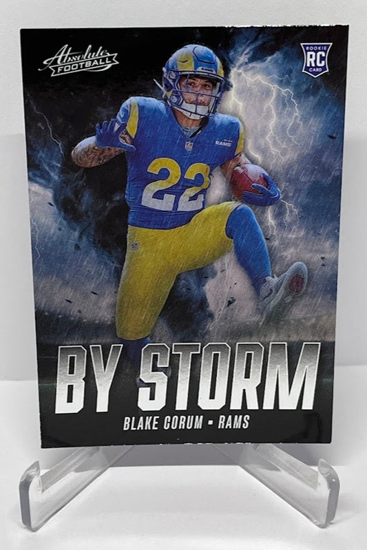 2024 Panini Absolute By Storm RC Blake Corum Los Angeles Rams *3