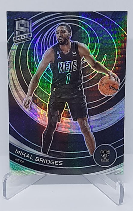 2022-23 Panini Spectra Asia Prizm Mikal Bridges Brooklyn Nets #3
